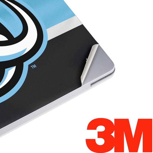 NHL Utah Mammoth Striped Jersey Surface Laptop 2 Skin